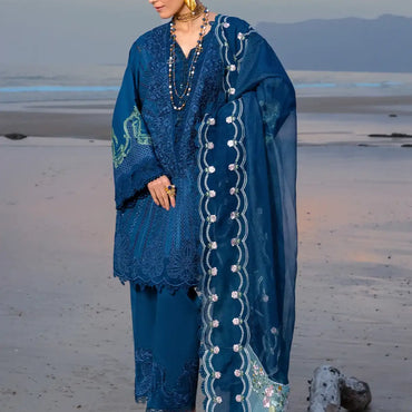 Saira Shakira By Crimson Lawn'24 Ulysses-Midnight 2B - Mohsin Saeed Fabrics