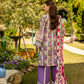 Elaf Chikankari Lawn'25 ELK-02A PERIWINKLE