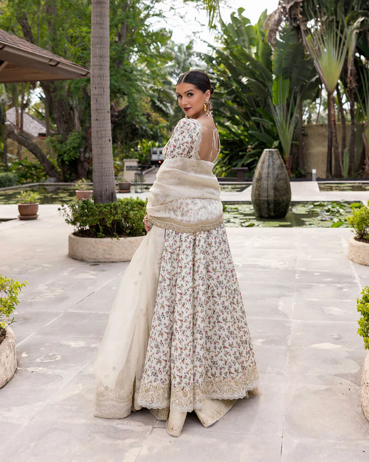 Faiza Saqlain ZInnia Luxury Lawn'25 Vinika