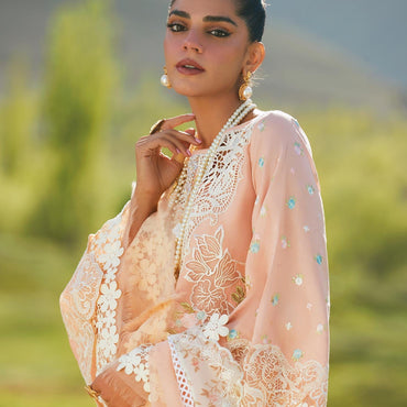 Crimson X Saira Shakira Eid Luxury Lawn'23 Summer in the Meadows - D1 B