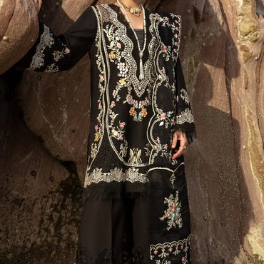 Saira Shakira By Crimson Lawn'24 Lolita-Onyx 1A - Mohsin Saeed Fabrics