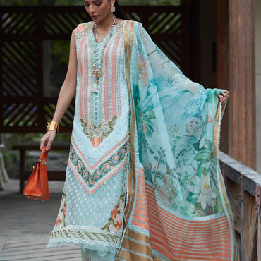 Crimson X Saira Shakira Eid Luxury Lawn'23 Shigar - D5 B