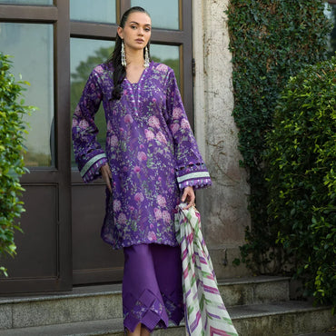 Elaf Prints Lawn'25 EPE-04A VICTORIAN AFFAIR