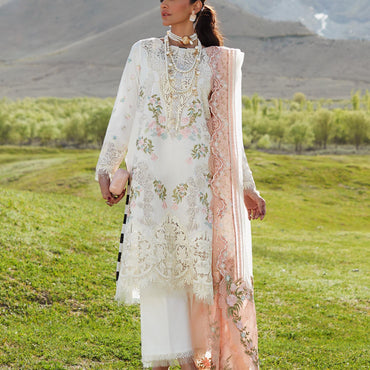 Crimson X Saira Shakira Eid Luxury Lawn'23 Summer in the Meadows - D1 A