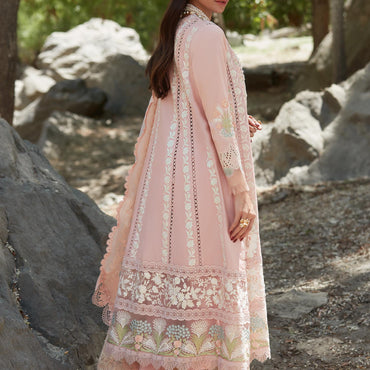 Crimson X Saira Shakira Eid Luxury Lawn'23 Chikkankari Affair - D2 B