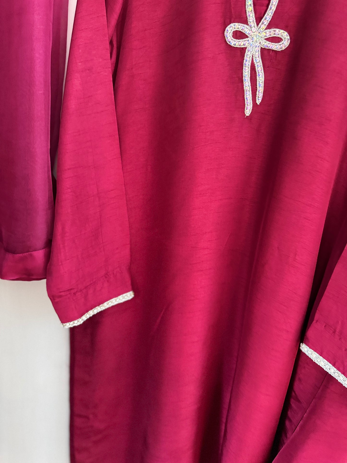 Korean raw silk
