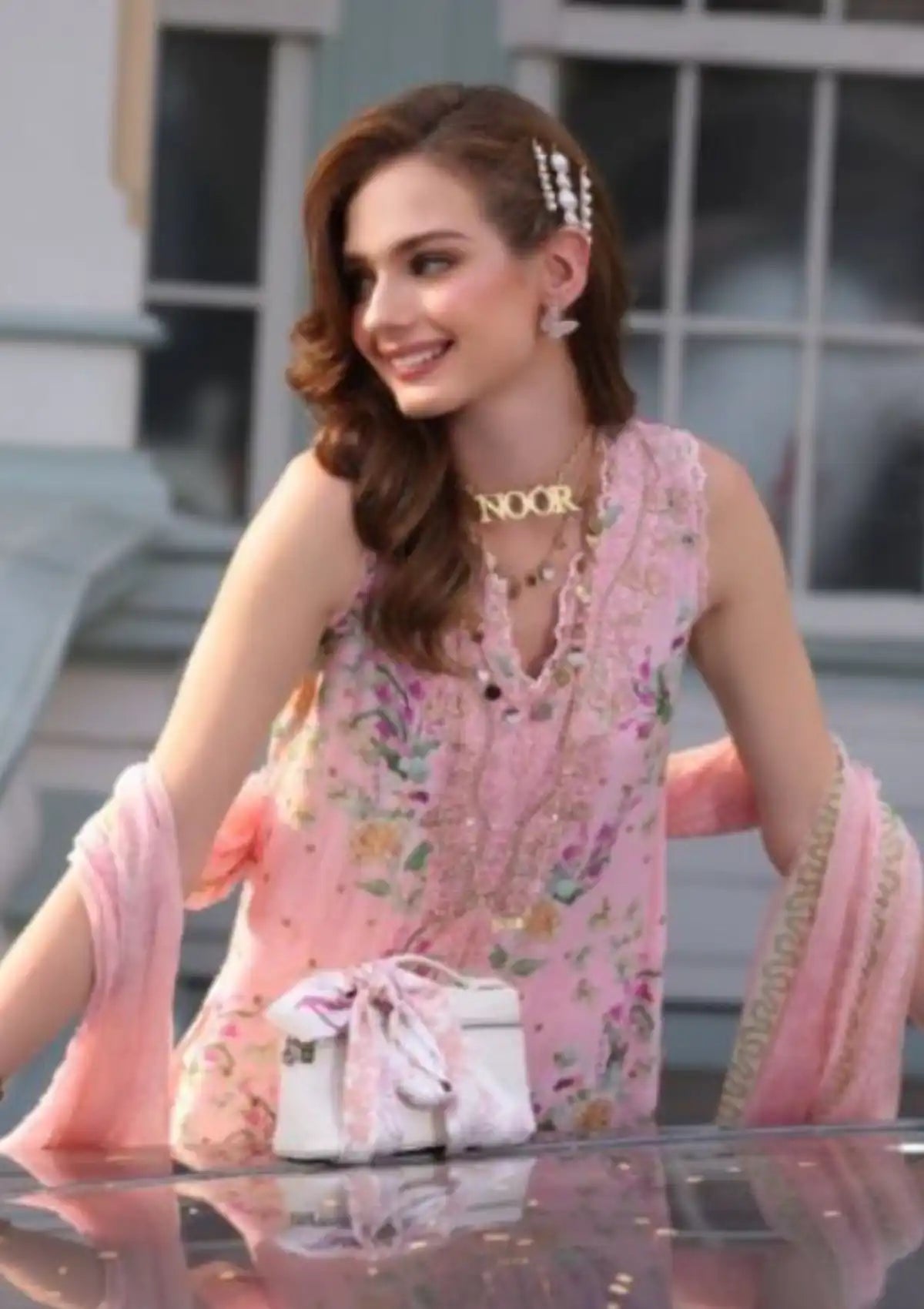 Noor by Saadia Asad Eid Luxe Chikankari'25 D-11
