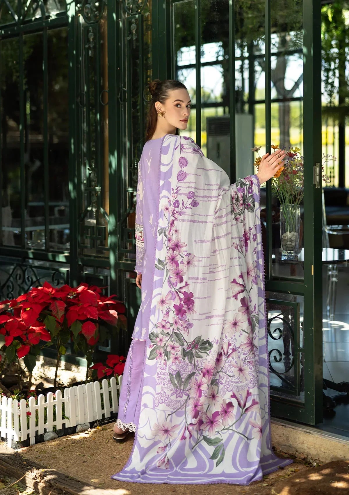 Elaf Prints Lawn'25 EPE-08A LAVENDER AURA