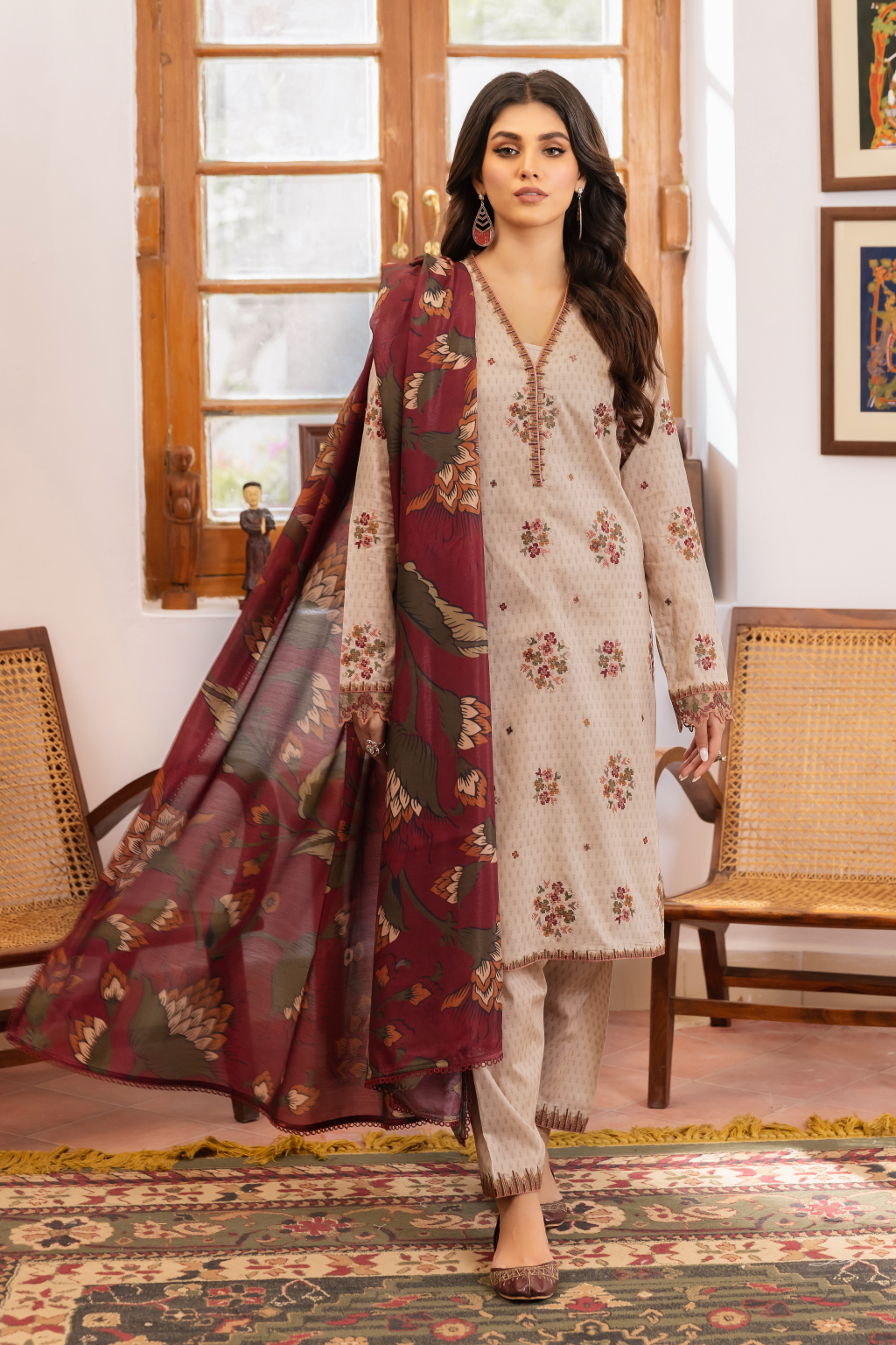 Iznik Dastaan Lawn'23 IDL-12 JUYAL