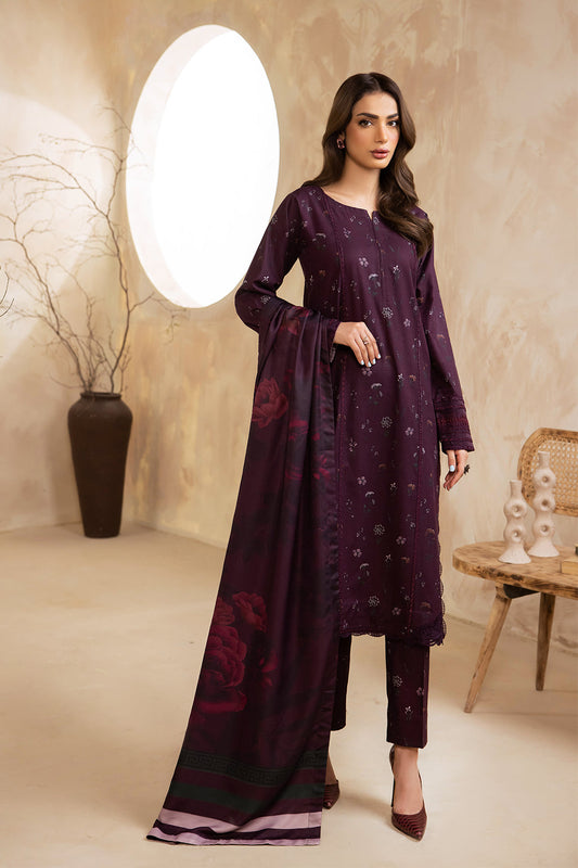Iznik Winter'23 Unstitched ILW-12 Inkling