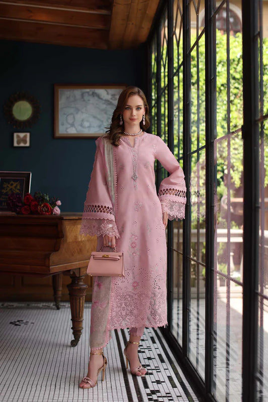 NOOR SCHIFFLI LASERKARI LAWN'25 D-03