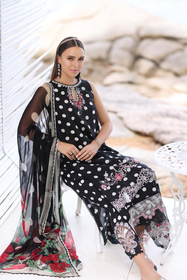 Lawn Collection - Noor - Saadia Asad - Luxe Printkari - NSL24#6-A