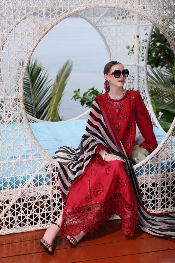 Lawn Collection - Noor - Saadia Asad - Luxe Printkari - NSL24#8-A