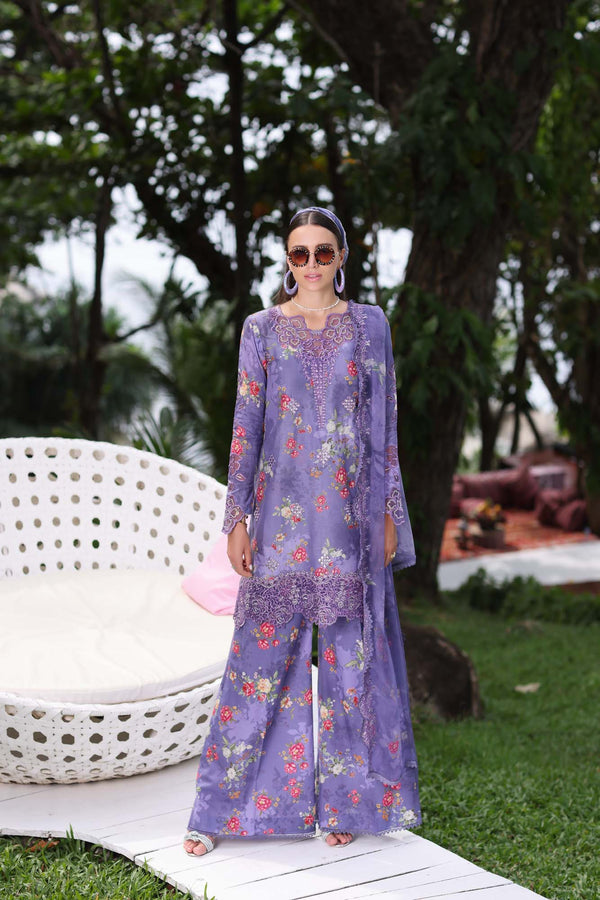 Lawn Collection - Noor - Saadia Asad - Luxe Printkari - NSL24#4-B