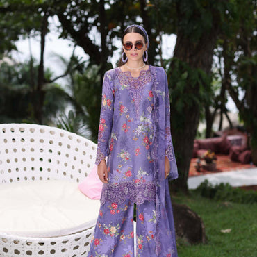 Lawn Collection - Noor - Saadia Asad - Luxe Printkari - NSL24#4-B