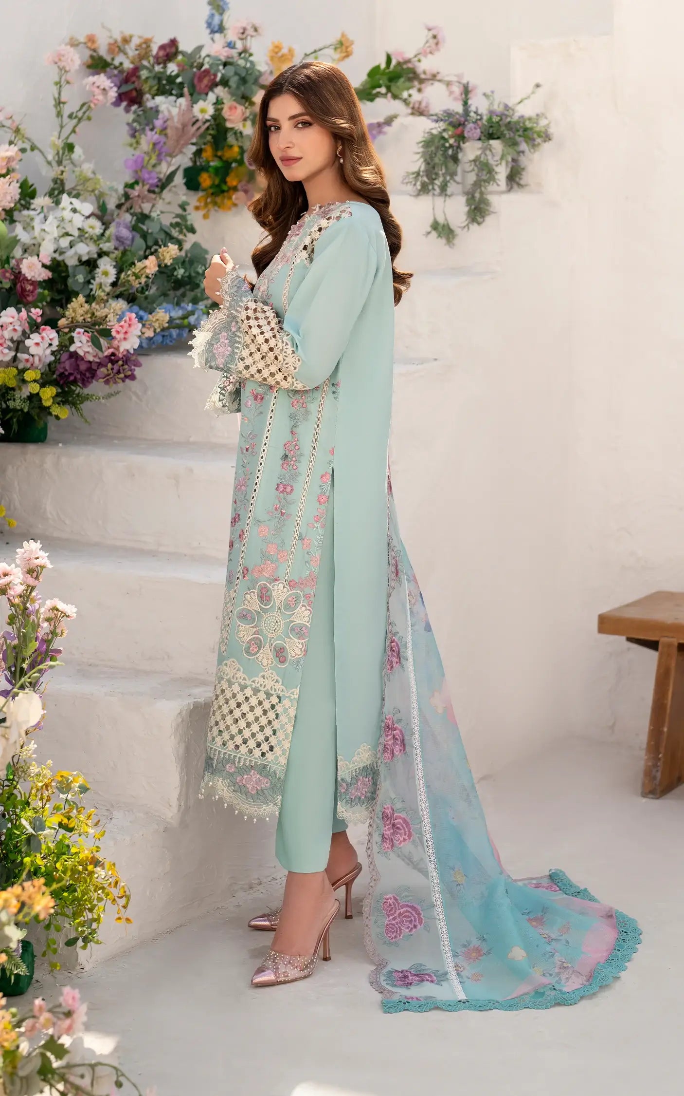 Asifa & Nabeel Azalia summer'25  Bells of Ireland (AZL25-10)