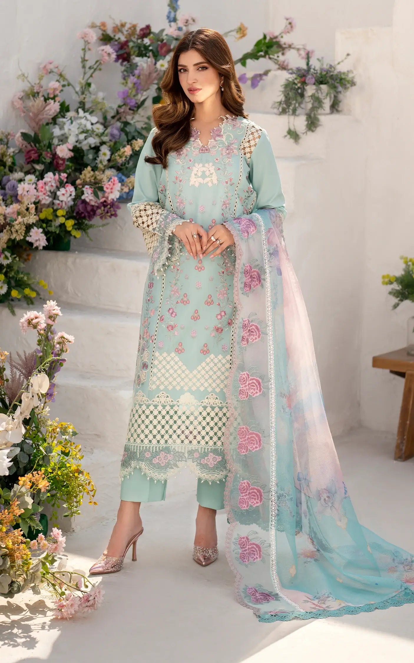 Asifa & Nabeel Azalia summer'25  Bells of Ireland (AZL25-10)