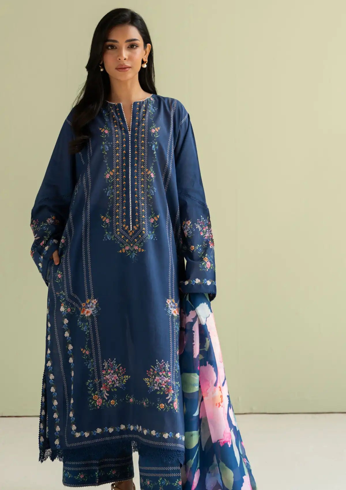 Coco By Zara Shahjahan Prints'25 D-03B-RIA