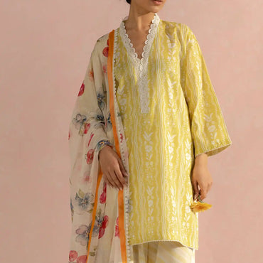 Coco By Zara Shahjahan Prints'25 D-09A-RUBY