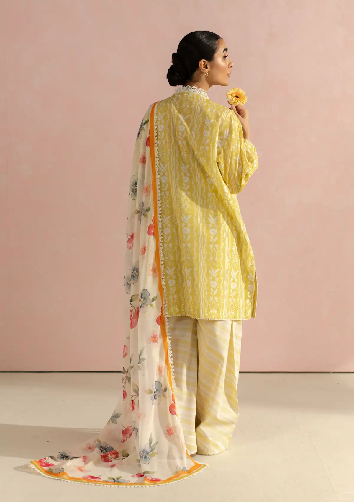 Coco By Zara Shahjahan Prints'25 D-09A-RUBY