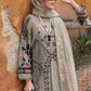3 Piece Unstitched Embroidered Paper Cotton Suit | D-2510-B