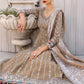 Unstitched Embroidered Cotton Satin Suit | CST-810