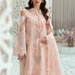 3 Piece Unstitched Embroidered Dobby Lawn Suit | D-2513-A