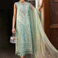 3 Piece Unstitched Embroidered Lawn Suit | D-2514-A