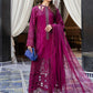 3 Piece Unstitched Embroidered Lawn Suit | D-2502-B