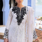 3 Piece Unstitched Embroidered Paper Cotton Suit | D-2505-A