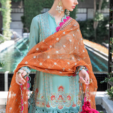 Maria B Eid lawn'23 EL-23-05-Sea Green