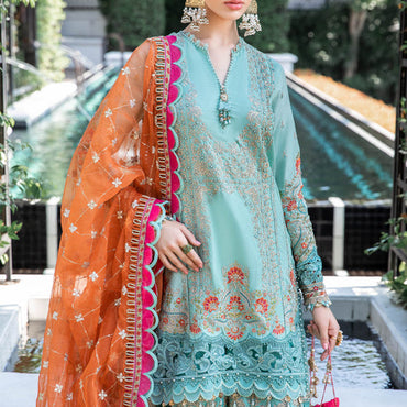 Maria B Eid lawn'23 EL-23-05-Sea Green