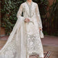 3 Piece Unstitched Embroidered Organza Suit | D-2506-A