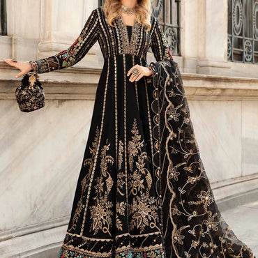 Unstitched Embroidered Cotton Satin Suit | CST-806