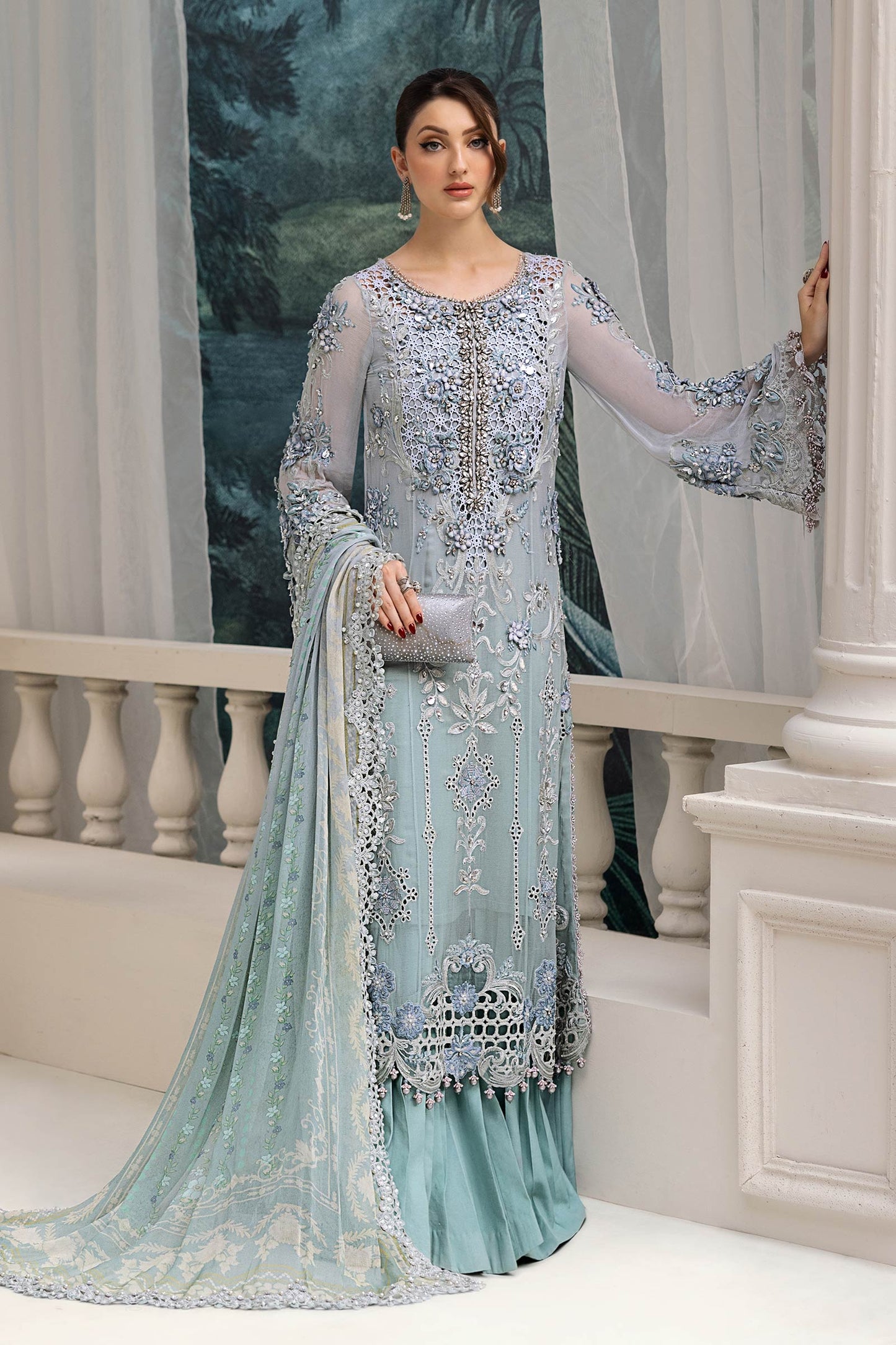 Maria B Luxury Chiffon'25 MPC-25-108