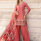 Unstitched Embroidered Cotton Satin Suit | CST-809