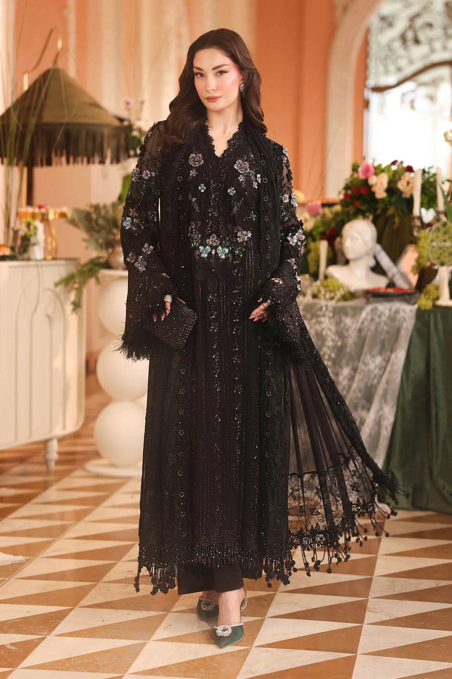 Maria.B Royale Tea Affair Chiffon'26 D-04