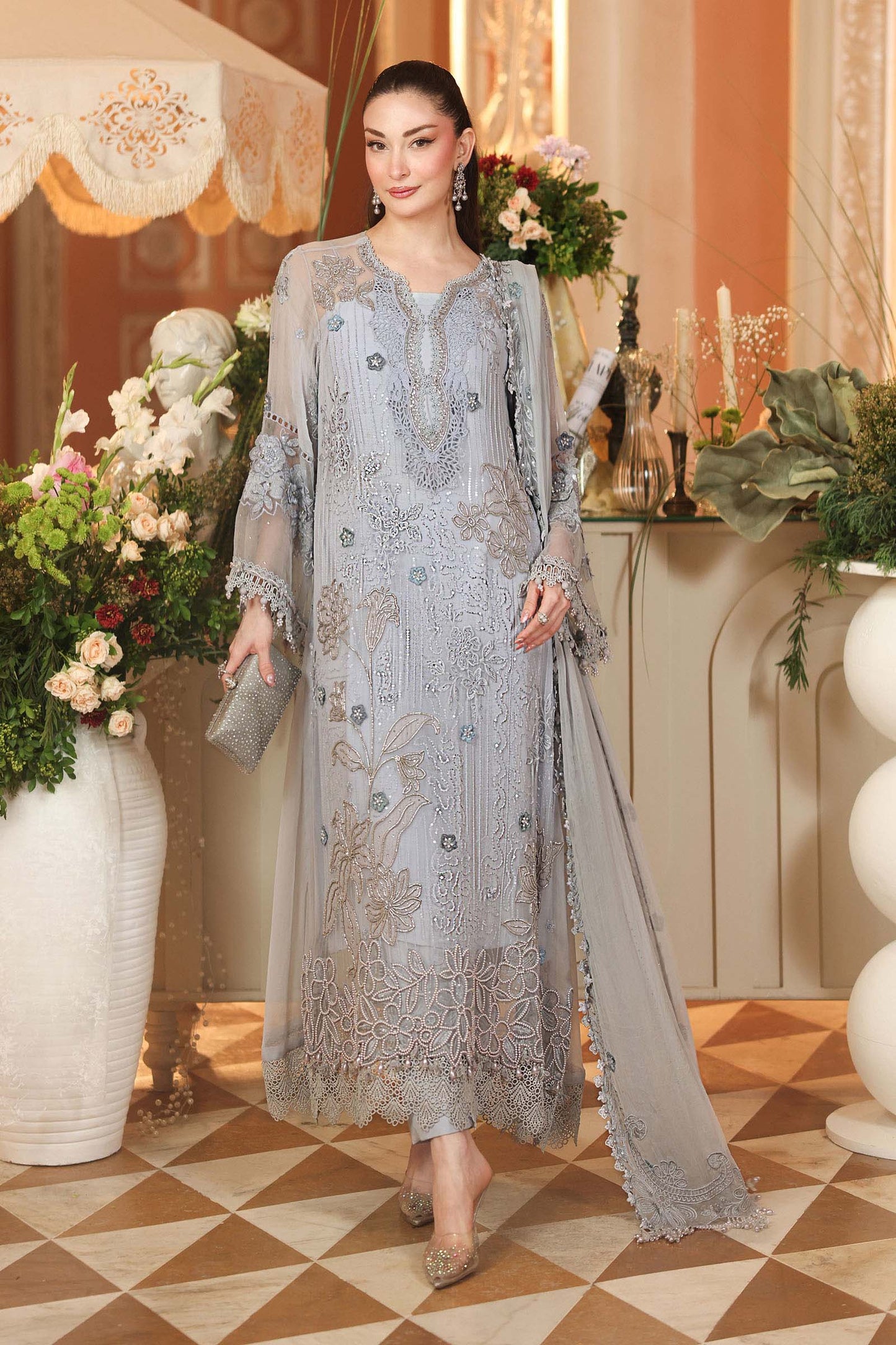 Maria.B Royale Tea Affair Chiffon'26 D-06