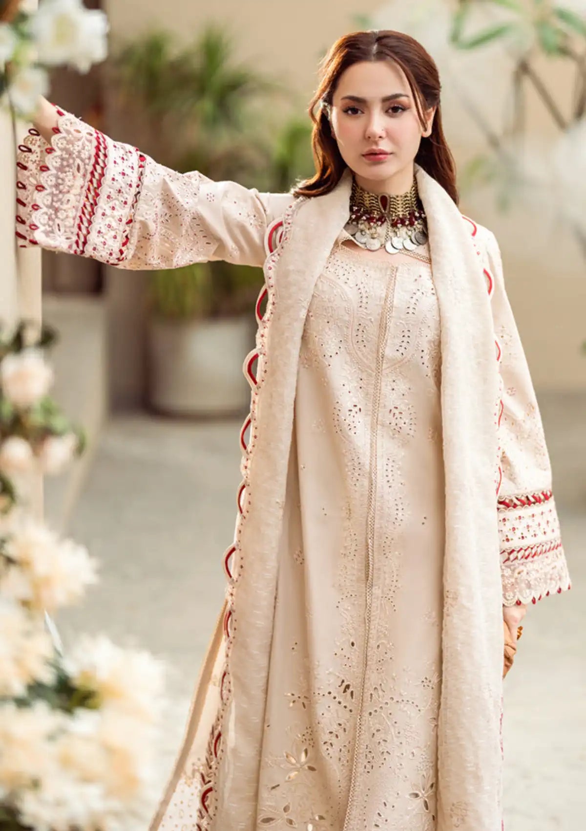 Qalamkar Sahil Luxury Lawn'25 FK-16 Anaya