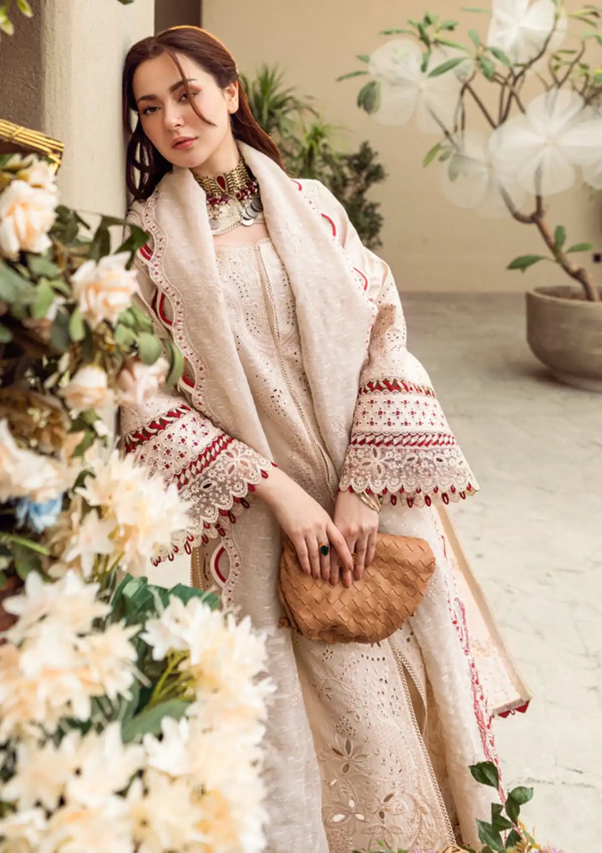 Qalamkar Sahil Luxury Lawn'25 FK-16 Anaya