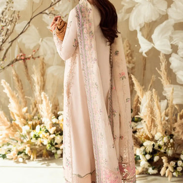 Qalamkar Sahil Luxury Lawn'25 FK-12 Lily