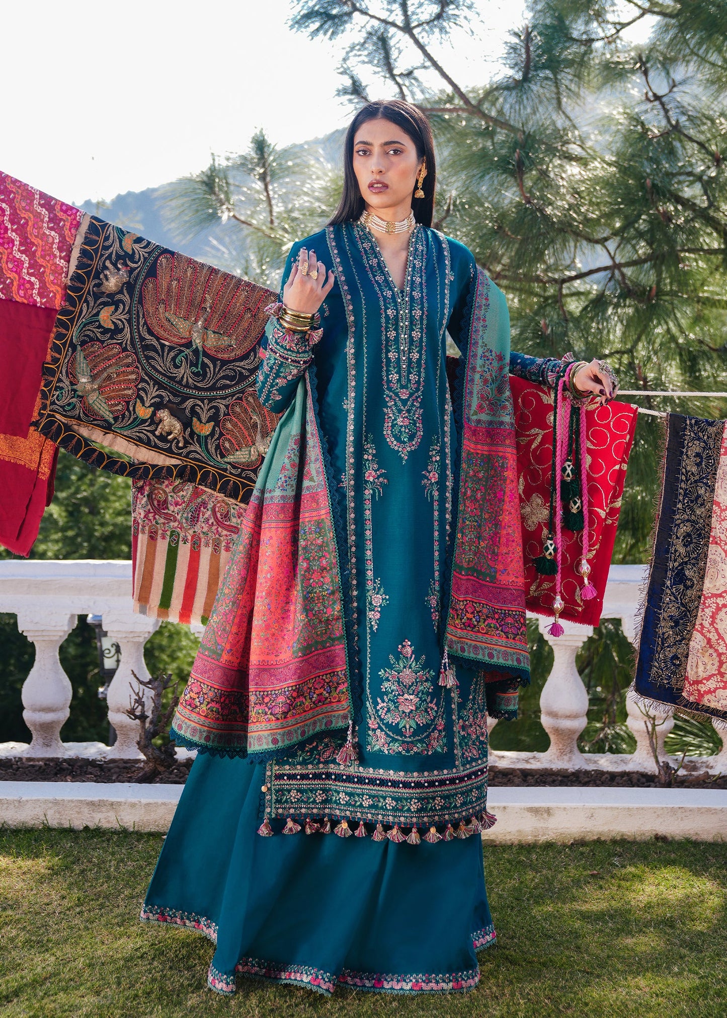 Hussain Rehar Winter Shawl'25 JAMIL
