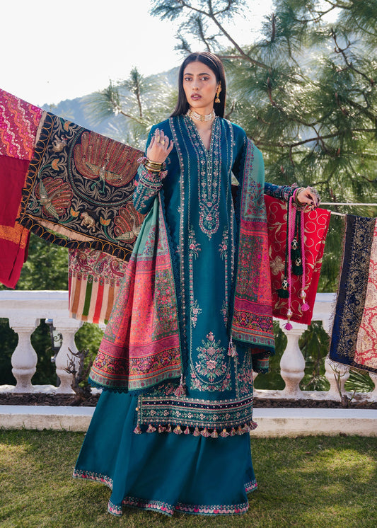 Hussain Rehar Winter Shawl'25 JAMIL