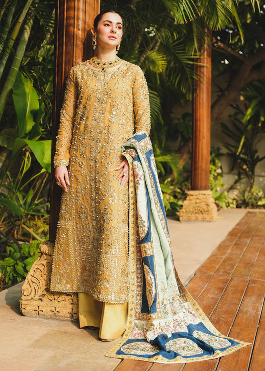Saira Shakira Luxury Formal Unstitched 2024 Marigold