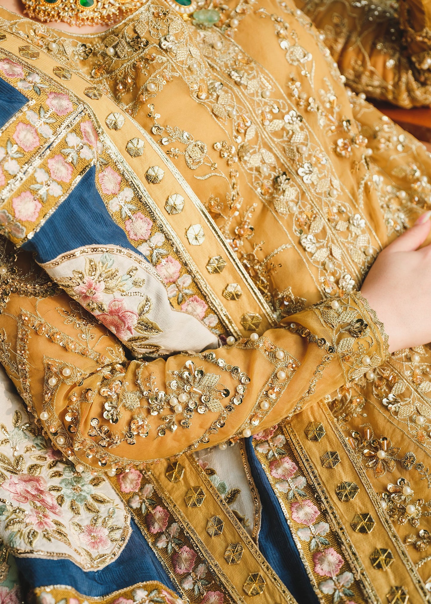 Saira Shakira Luxury Formal Unstitched 2024 Marigold