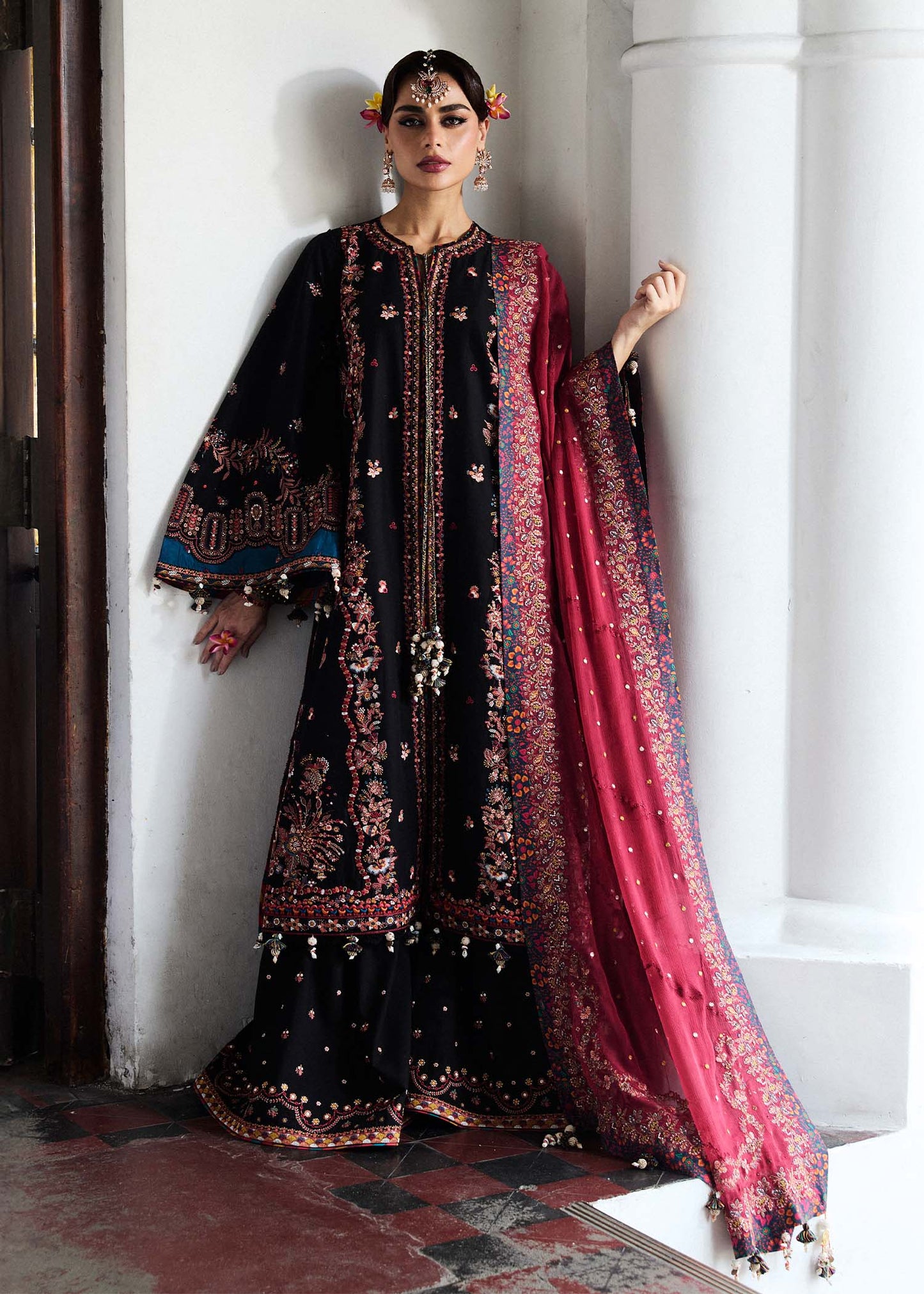Hussain Rehar Luxury Lawn'25 Bliz