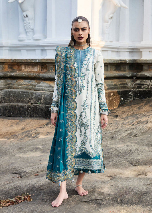 Hussain Rehar Luxury Lawn'25 Veil