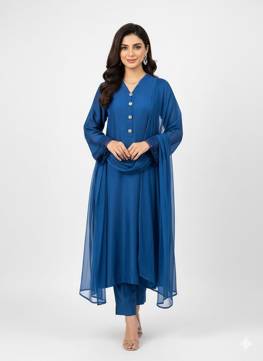 3 Piece rawsilk