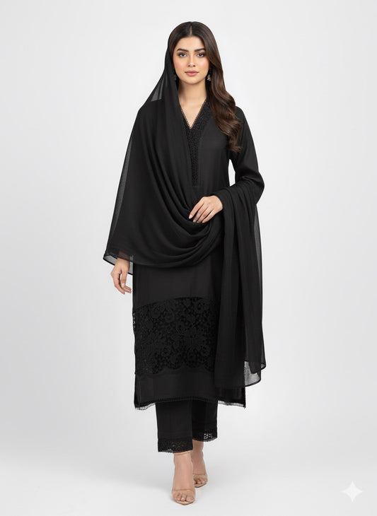 3 Piece rawsilk