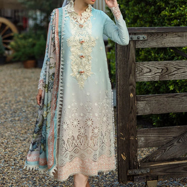 Mushq Solace Ombre Chikankari'25 D-08 Casa